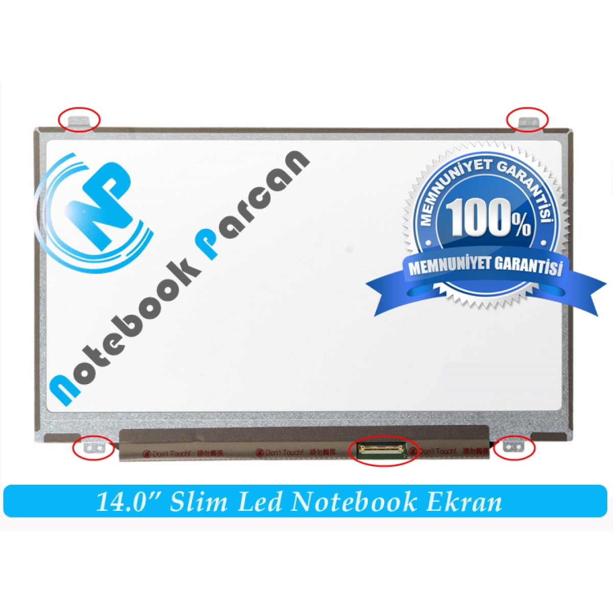 Sony Vaio SVE14132CVB Ekranı 14 Slim Led Ekran